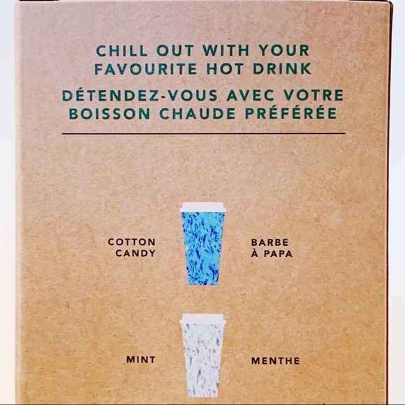 New Starbucks Hot Reusable Cups Set of 6 With Lids - Picture 6 of 8